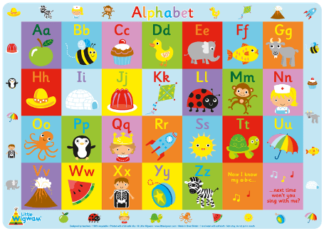 Children's Educational Placemats - My Store