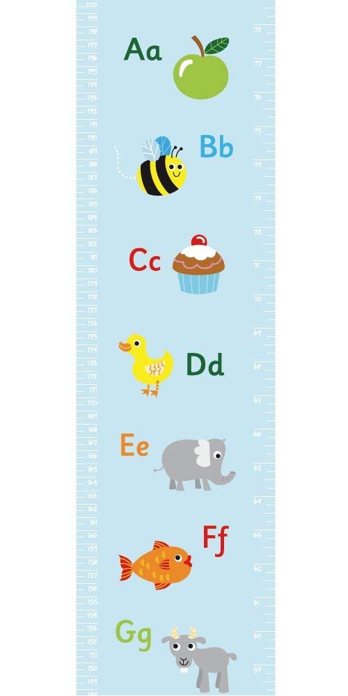 Alphabetti Design Height Chart for Children - Little Wigwam