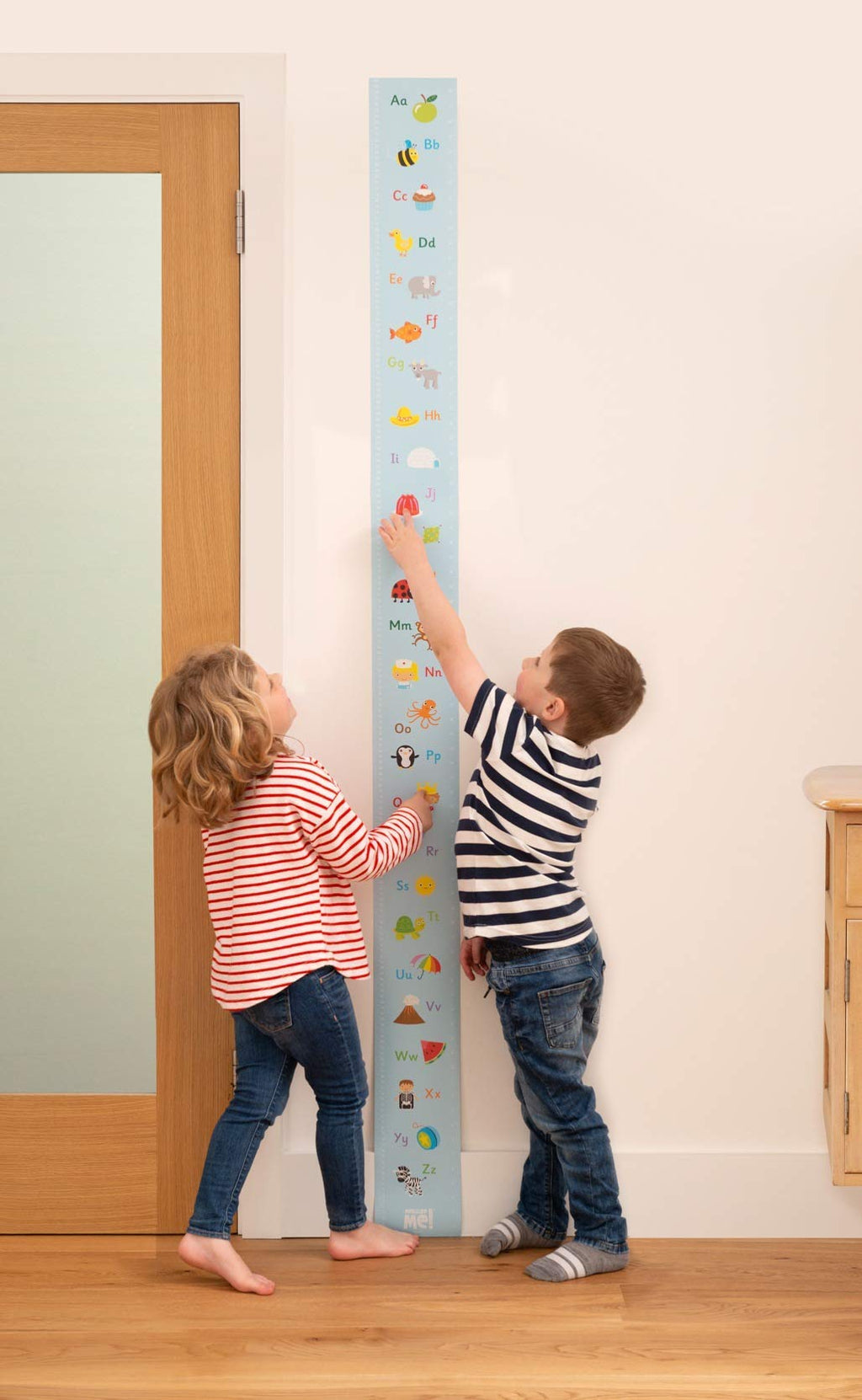 Alphabetti Design Height Chart for Children - Little Wigwam