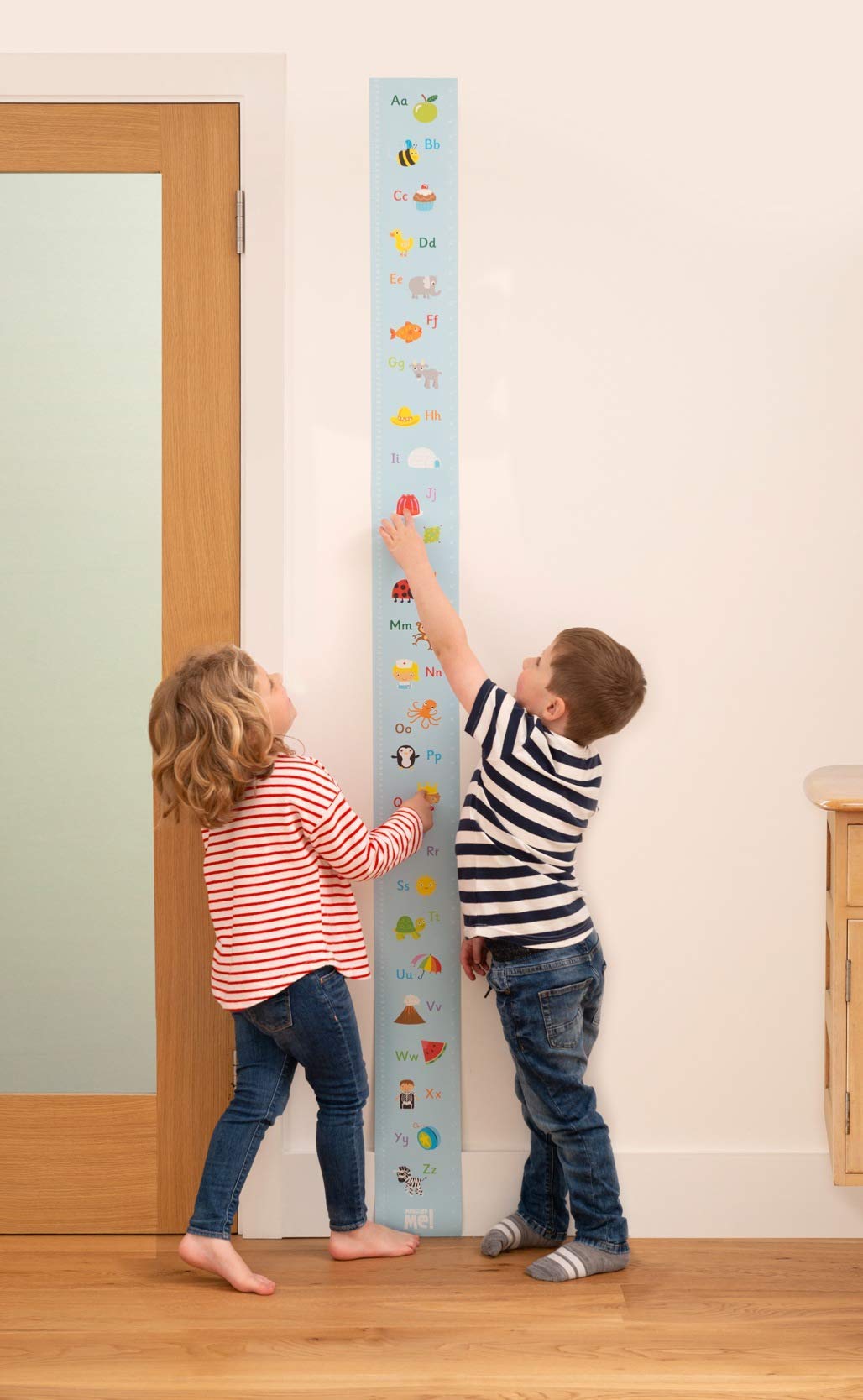 Alphabetti Design Height Chart for Children - Little Wigwam