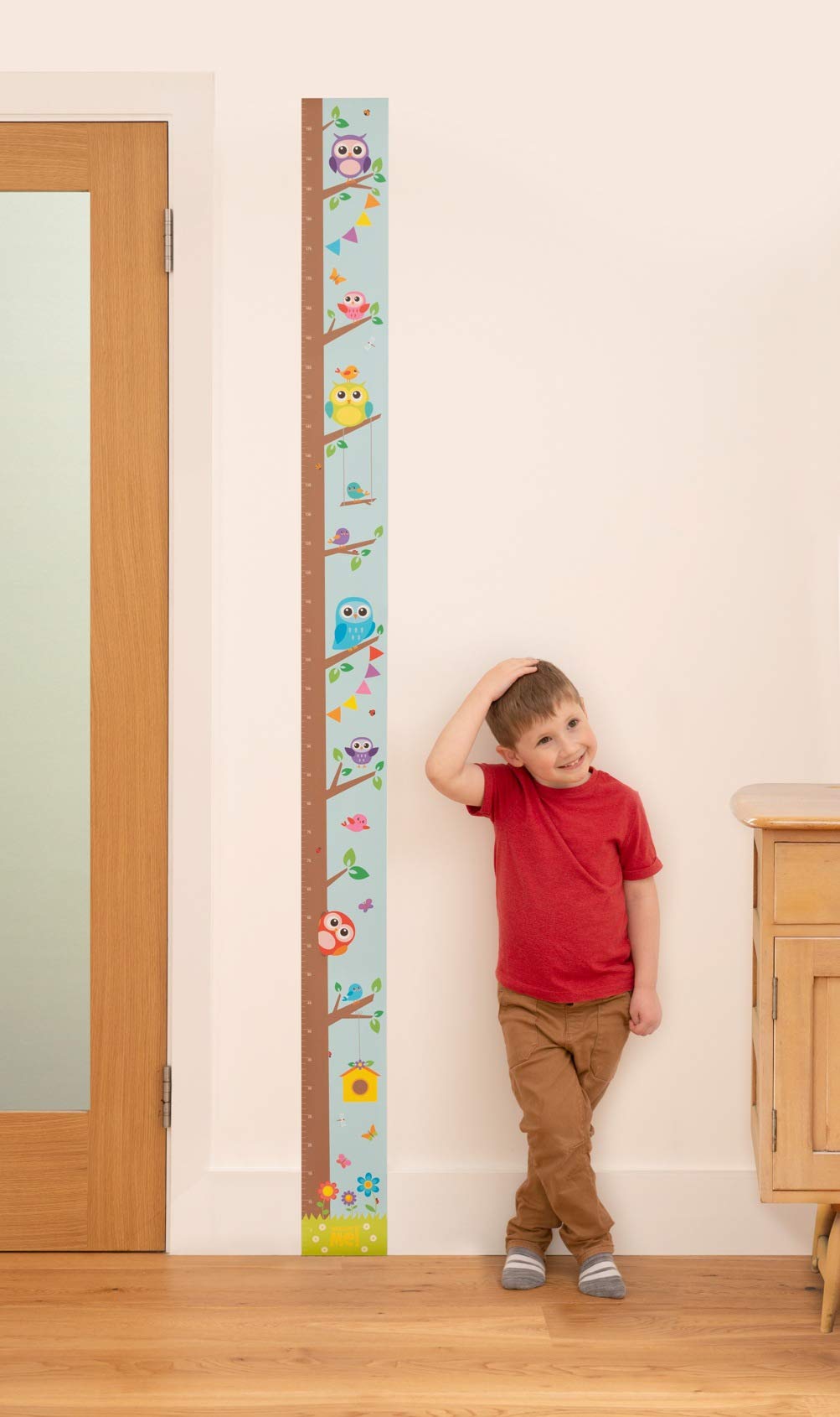 Forest Friends Design Height Chart for Children - Little Wigwam