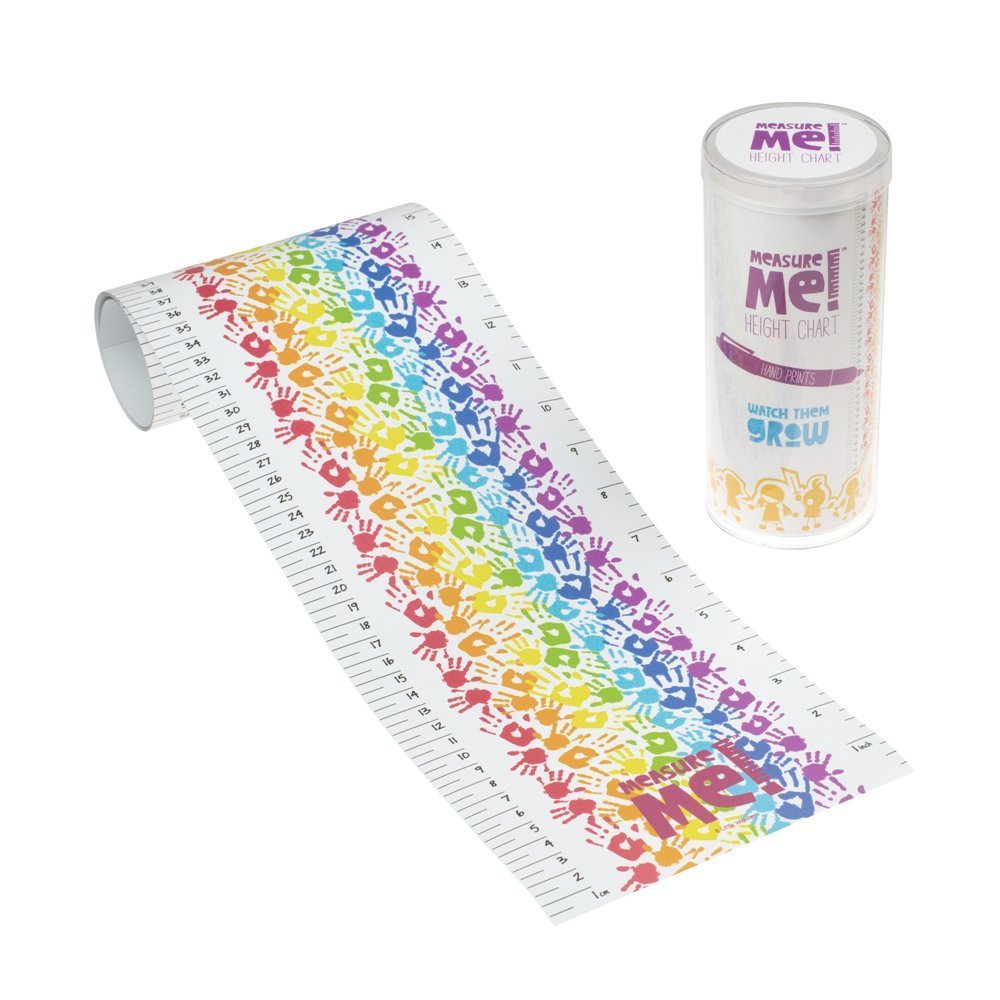 Hand Print Design Height Chart for Children - Little Wigwam