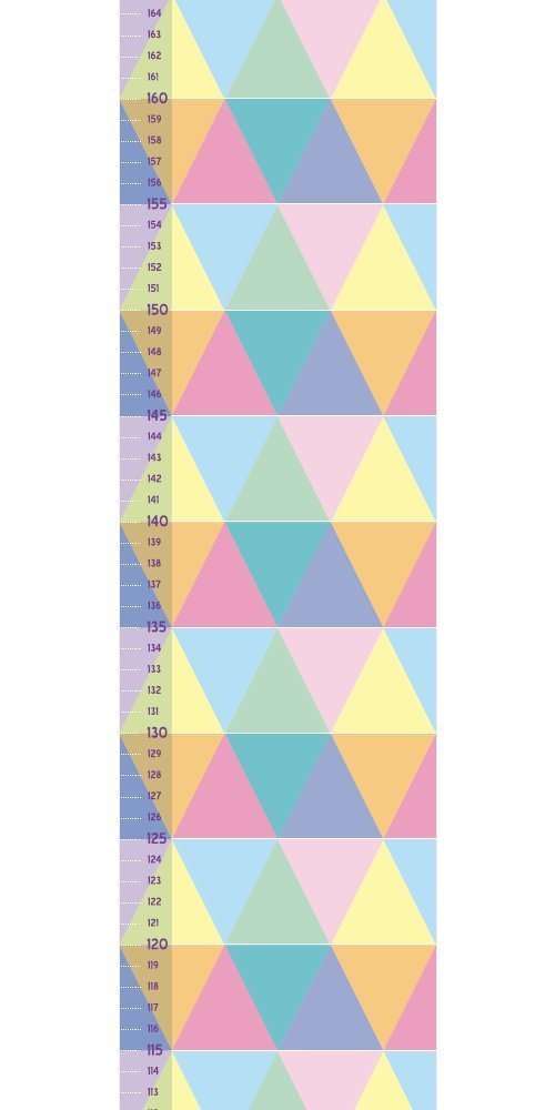 Harlequin Design Height Chart for Children - Little Wigwam