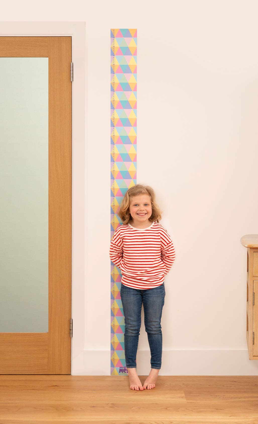 Harlequin Design Height Chart for Children - Little Wigwam
