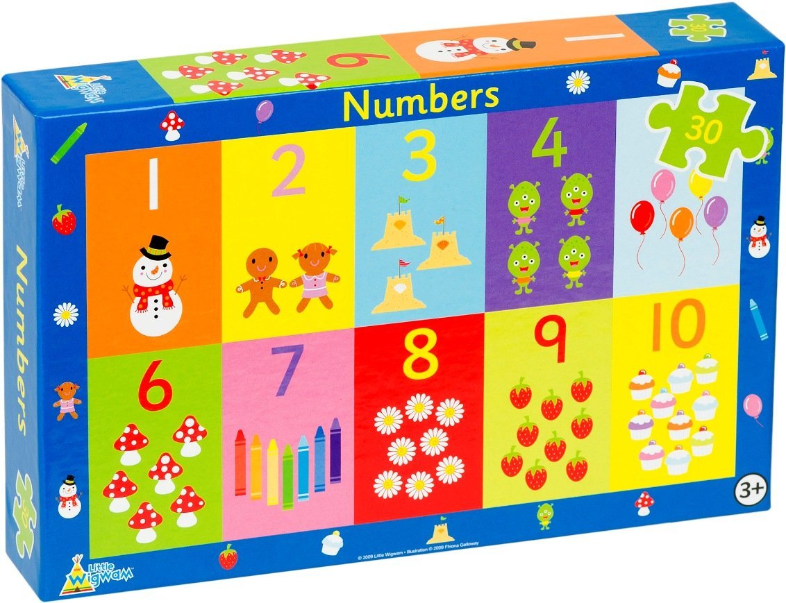 Little Wigwam Numbers - 30 piece Jigsaw - Little Wigwam