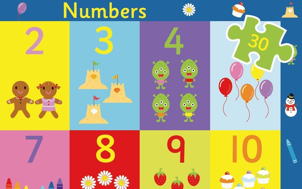 Little Wigwam Numbers - 30 piece Jigsaw - Little Wigwam