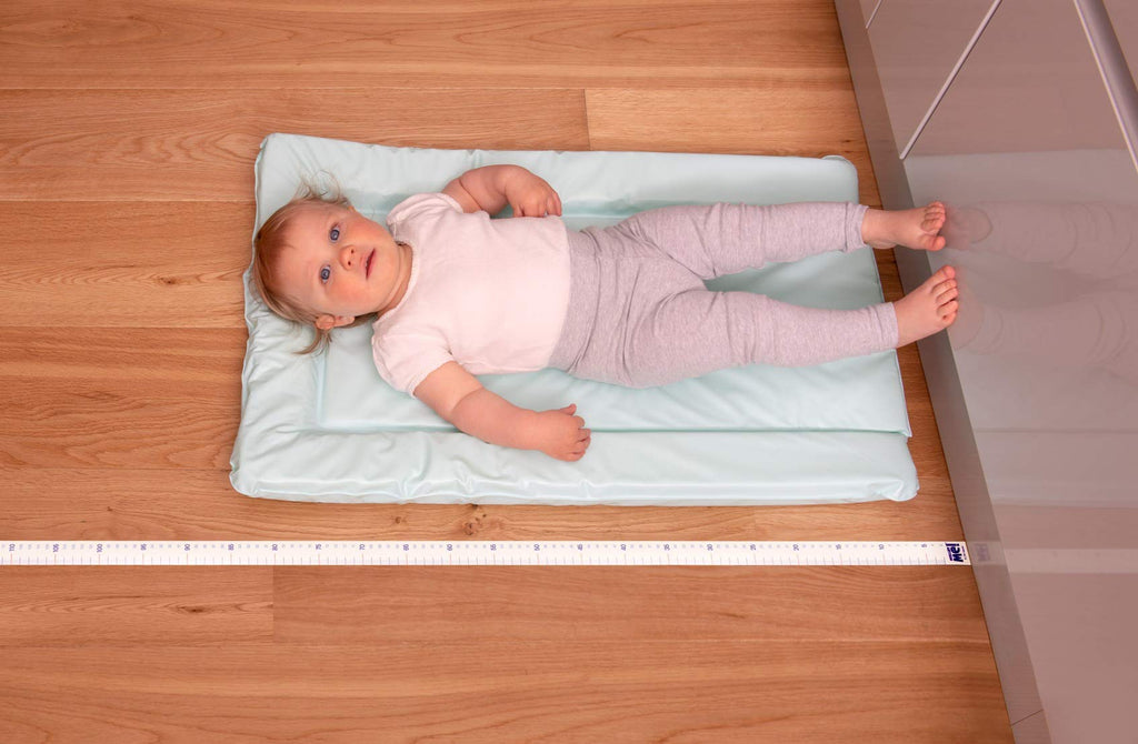 Measure Me! Roll - up Door Frame Height Chart for Children - Little White One (cm) - Little Wigwam