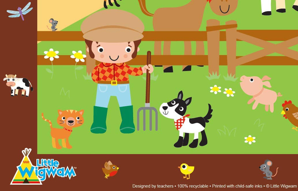 On The Farm Placemat - Little Wigwam