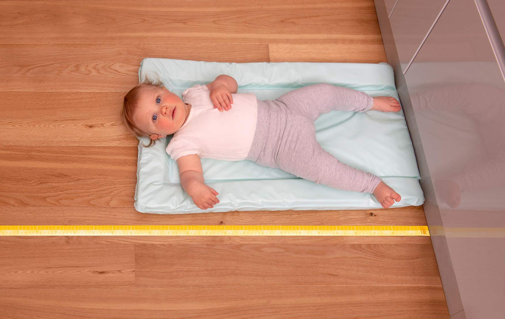 Orange Sunburst Door Frame Height Chart - Little Wigwam