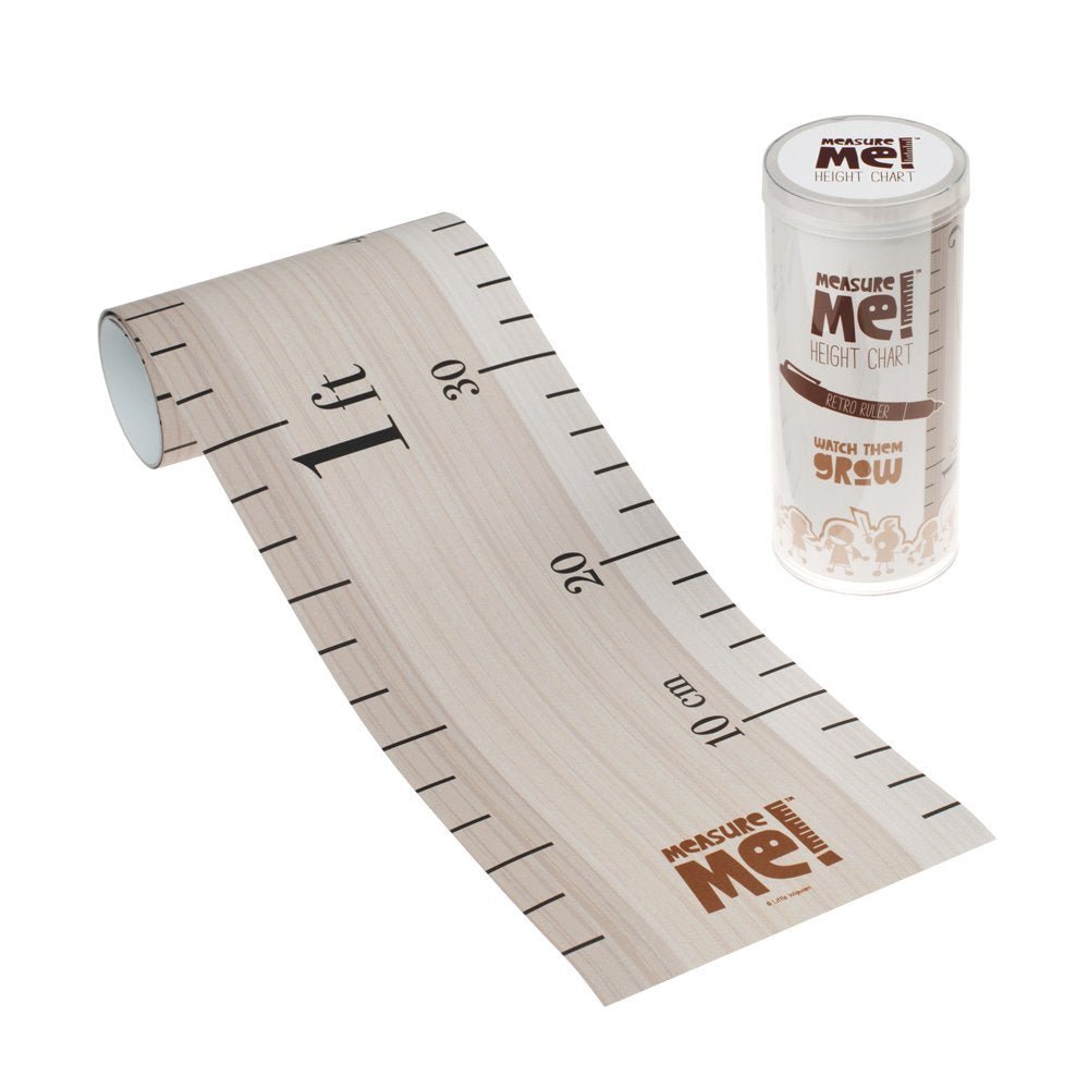 Retro Ruler Design Height Chart for Children - Little Wigwam