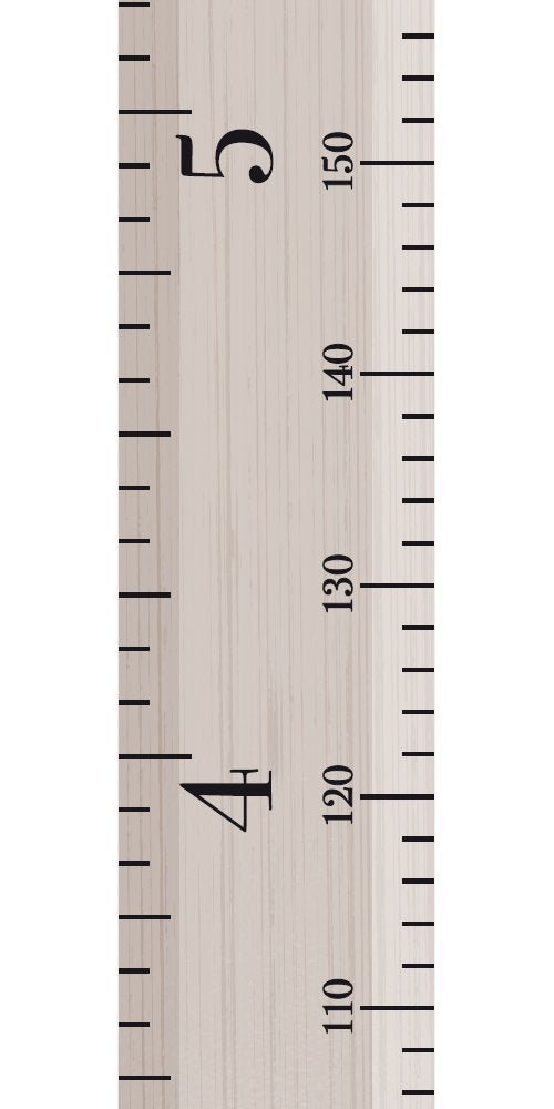 Retro Ruler Design Height Chart for Children - Little Wigwam