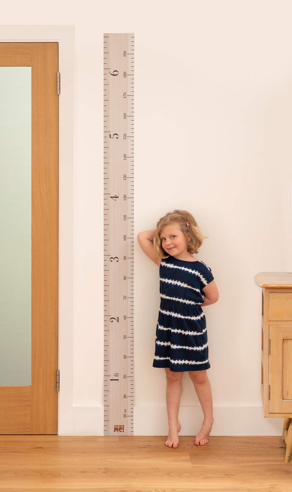 Retro Ruler Design Height Chart for Children - Little Wigwam