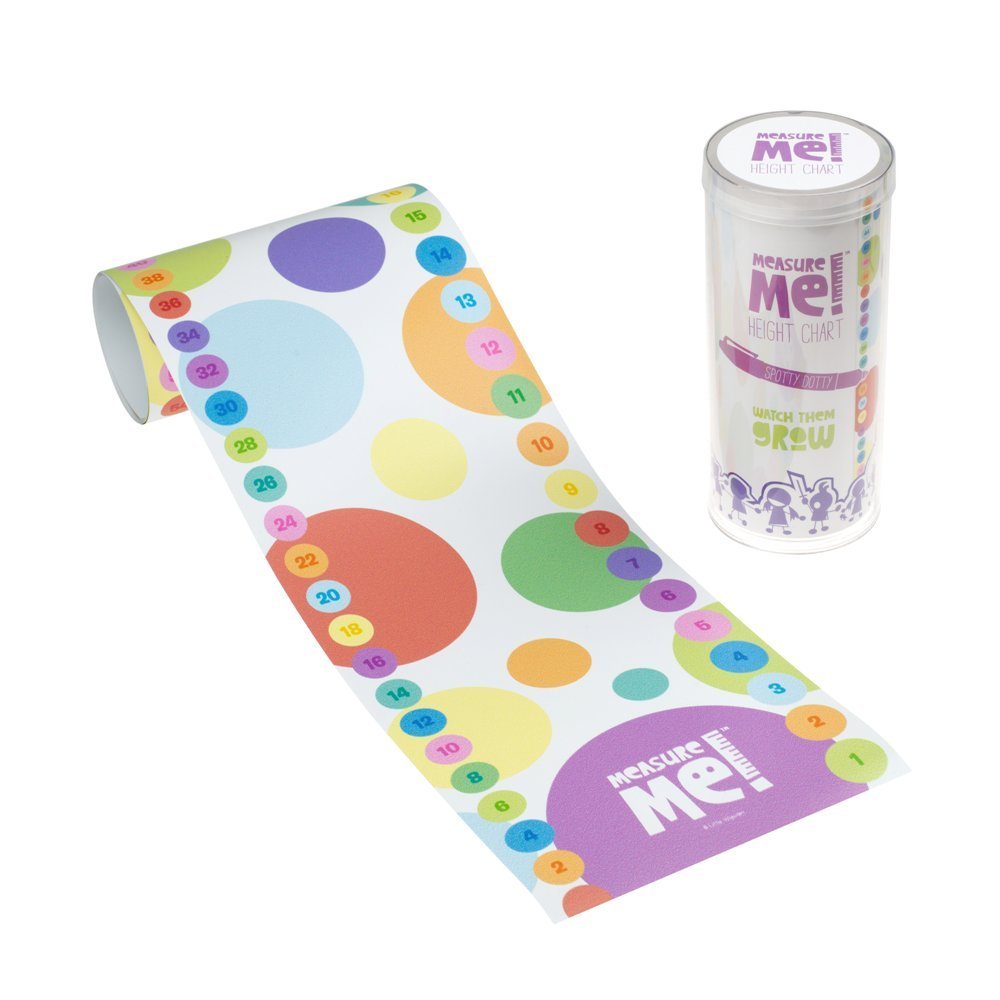 Spotty Dotty Design Height Chart for Children - Little Wigwam