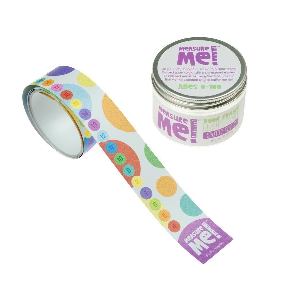 Spotty Dotty Door Frame Baby Height Chart - Little Wigwam