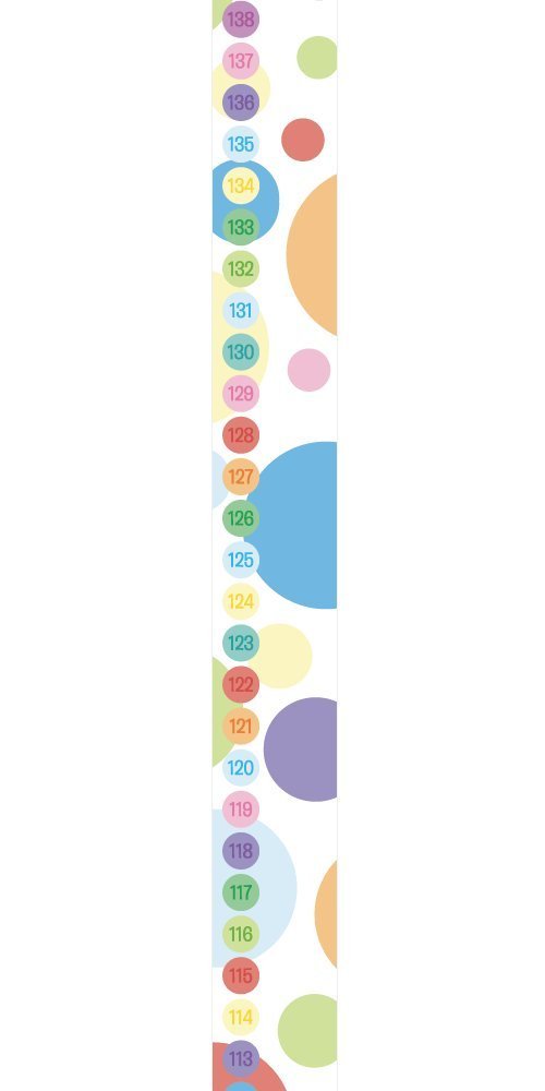 Spotty Dotty Door Frame Baby Height Chart - Little Wigwam
