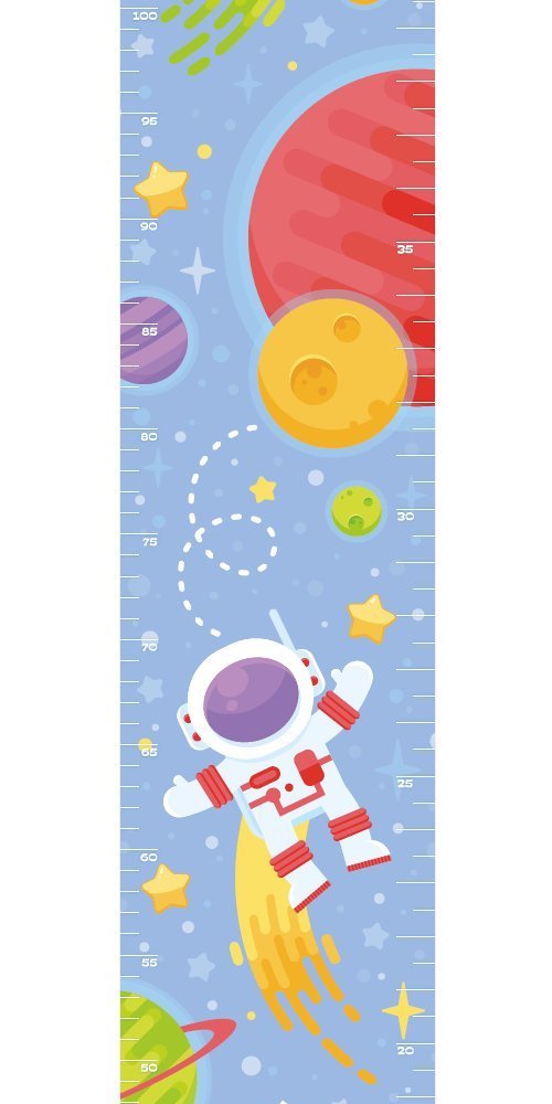 Super Space Design Height Chart for Children - Little Wigwam