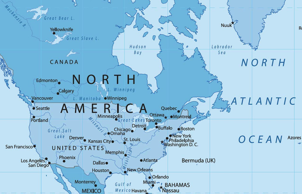 World Map Placemat Multicolour - Little Wigwam